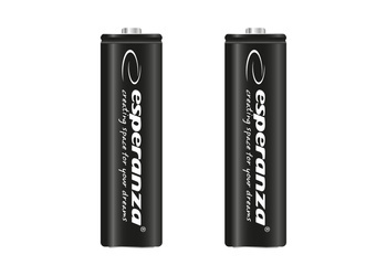 ESPERANZA AKUMULATORKI NI-MH AA HIGH-CAPACITY 2600MAH 2SZT CZARNE