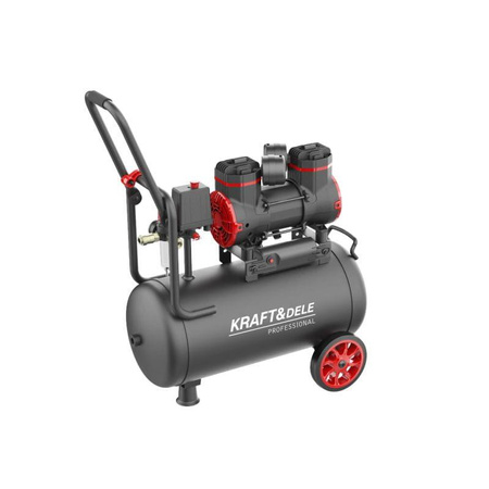 KOMPRESOR BEZOLEJOWY 24L KD1390 - KRAFT&DELE