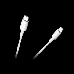 Kabel USB typu C - Lightning REBEL 100 cm biały