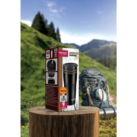 Termos LT4051 KUBEK TERMICZNY 360ML MANQ LAMART