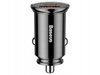 BASEUS Ładowarka samochodowa Circular PD QC4.0+ 5A 30W (czarna) CCALL-YS01