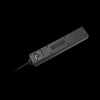 Przedłużacz sieciowy Rebel czarny 5 gniazd z przełącznikiem, kabel 3m (1,5mm)
