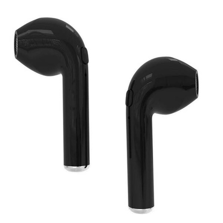 R-PHONES TWS - Słuchawki douszne Bluetooth 4.2 z technologią TWS, w komplecie powerbank/ładowarka z akumulatorem 350mAh, czarne