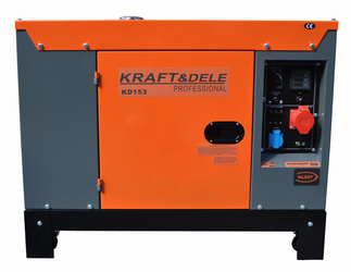 Agregat prądotwórczy DIESEL 14/15,5kW KD153 - KRAFT&DELE