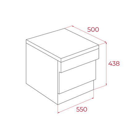 Kompaktowa zmywarka blatowa na 6 kompl. naczyń z 7 programami zmywania ZMYWARKA LC 24700 WH TEKA
