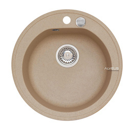 ALVEUS NIAGARA 10 POP-UP zlewozmywak granitowy beżowy (1121155)