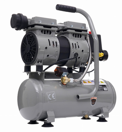 KOMPRESOR BEZOLEJOWY 9L 550W KD1384 - KRAFT&DELE