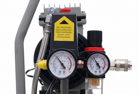 KOMPRESOR BEZOLEJOWY 9L 550W KD1384 - KRAFT&DELE