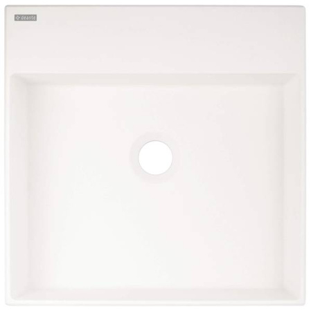 Umywalka granitowa stawiana na blat - 400x400 mm (CQR AU4S) - Deante