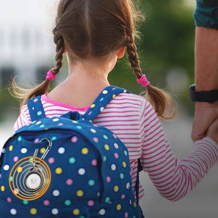 Catalyst Etui z karabińczykiem Total Protection do AirTag czarne (GSETCAT00162N0) - Catalyst