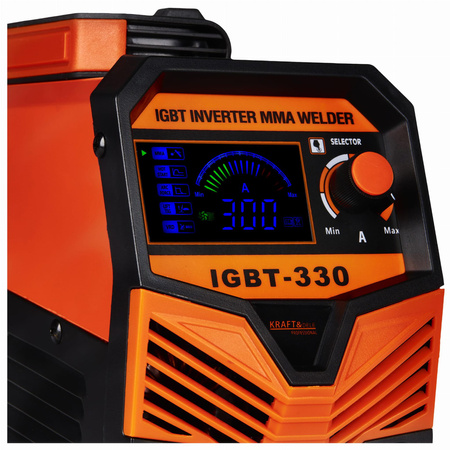 SPAWARKA IGBT/MMA/LIFT/TIG 330A KD1878 - KRAFT&DELE