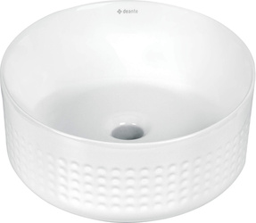 Umywalka ceramiczna nablatowa asymetryczna (CDX 6U3S) - Deante Design Studio