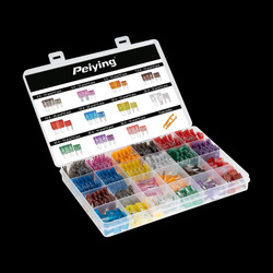 Bezpieczniki samochodowe box 250 szt.