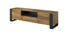 Szafka RTV WOOD 180/44/48 dąb wotan + antracyt