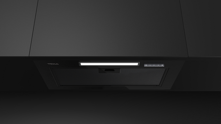 Okap w pełni zintegrowany, łatwy w montażu i z miejscem na przechowywanie INTEGRA GFI 63030 KOS BK TEKA