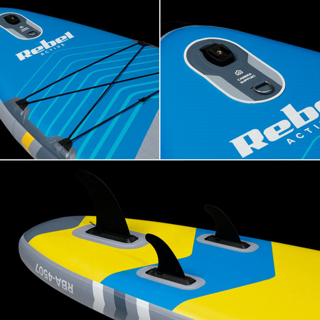 Deska SUP REBEL ACTIVE RBA-4507 - niebieska