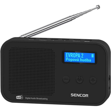 DIGITALNI RADIO SRD 7200 B DAB+/FM SENCOR