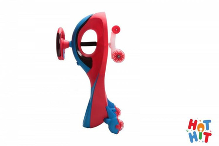 Jeździk Grawitacyjny Swing Car z muzyką i światłem niebiesko-czerwony