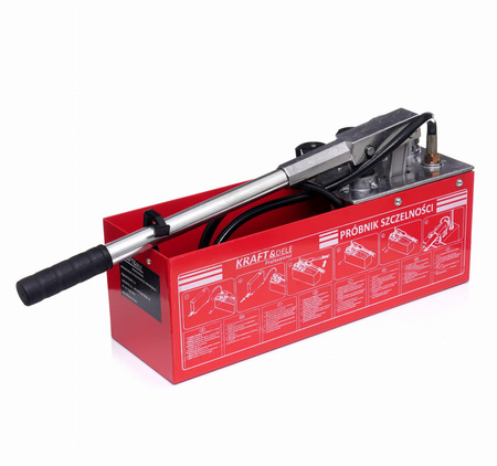 Pompa kontrolna do prób ciśnieniowych 0-50kg / 45ml / 12L KD10478 - KRAFT&DELE