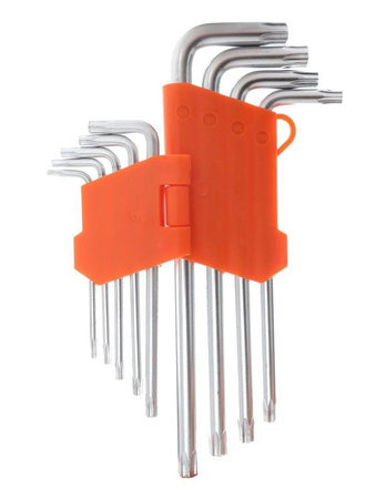 Zestaw 18 imbusów kulkowych + gwiazdkowych KD10297 - KRAFT&DELE