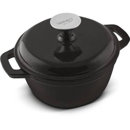 Garnek LT1207 GARNEK ŻELIWNY 18CM IRON LAMART