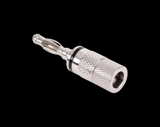 Wtyk bananowy metal/CK2427/