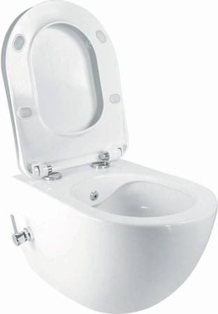 Miska WC z funkcją bidetu - z baterią mieszaczową (CBP 6WPW) - Deante