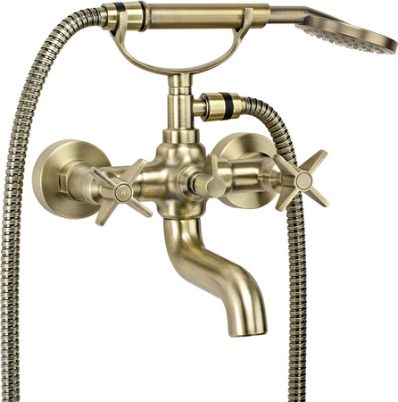 Bateria wannowa z zestawem prysznicowym (BQT M11D) - Deante