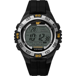 CAT zegarek digimax ABS 47mm silver/black (DIY_CAT_00155) - Cat