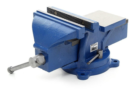 Imadło obrotowe 200 mm z kowadłem KD1104 - KRAFT&DELE