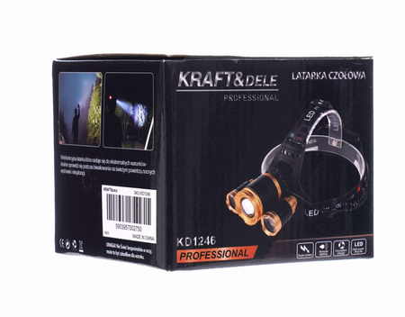 Latarka czołowa KD1246 - KRAFT&DELE