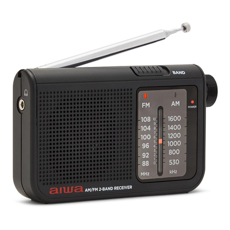 Przenośne Radio AIWA RS-55/BK czarne (8435256897883) - AIWA
