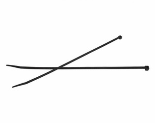 Opaski zacisk. 15cm x 3,6mm/100szt czarne