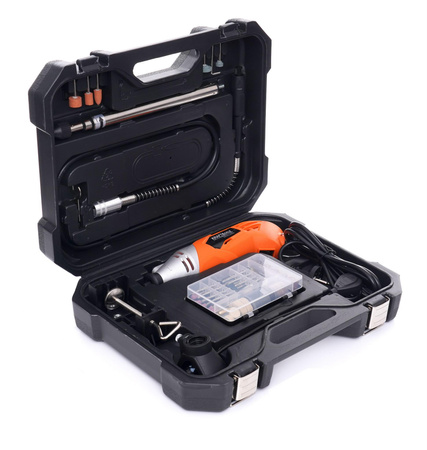 Mini szlifierka 270W + akcesoria 126el. KD10752 - KRAFT&DELE