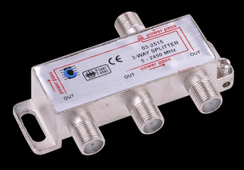 Splitter 3way 5-2450MHz