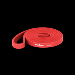 Guma do ćwiczeń lateksowa - Power Band PL-2, czerwona 6-14 kg REBEL ACTIVE