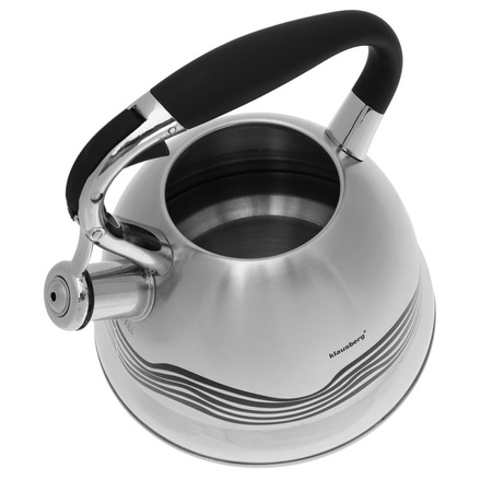 Czajnik tradycyjny 2,7l, inox Klausberg KB-7048