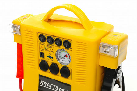 Jump starter 4W1 - urządzenie wielofunkcyjne - rozruch, kompresor, latarka KD1922 - KRAFT&DELE