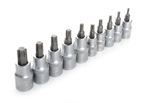Zestaw Bitów i Nasadek Torx 30cz. KD10242 - KRAFT&DELE