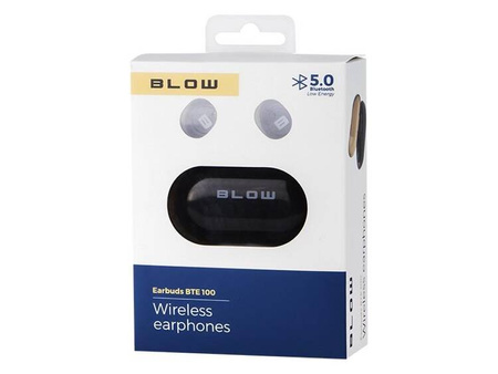 Słuchawki BTE 100 Bleutooth Earbuds czarne