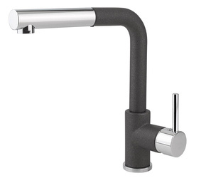 Bateria kuchenna z wyciąganą wylewką CZARNA BDG4527bc