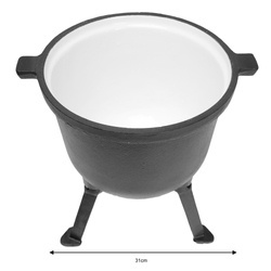 Kociołek żeliwo emaliowane 7l Kingho KH-2242