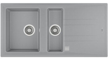 Zlewozmywak STONE 60 B-TG ALUMINIUM TEKA