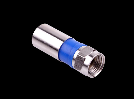 Wtyk SAT F kompresyjny /stożek+ uszczelka