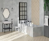 Bateria wannowa 4-otworowa z zestawem prysznicowym (BQT N14D) - Deante
