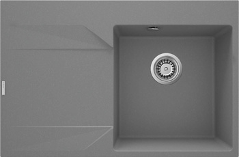 Zlewozmywak granitowy 1-komorowy z ociekaczem - lewy (ZQJ S11L) - Deante
