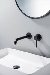 Bateria umywalkowa podtynkowa BOSTON BOS-BPU.110 CZARNY MAT Blue Water