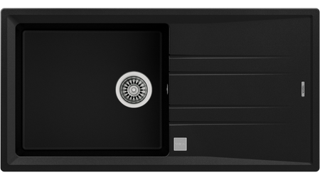 Zlewozmywak STONE 60 L-TG 1C 1E N CARBON TEKA