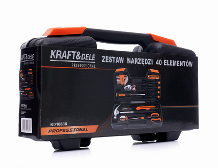 Zestaw narzędzi 40el. KD10836 - KRAFT&DELE