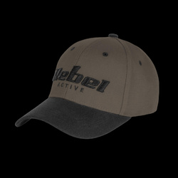 Czapka z daszkiem Rebel Active , kolor czarno-brązowy , rozmiar M